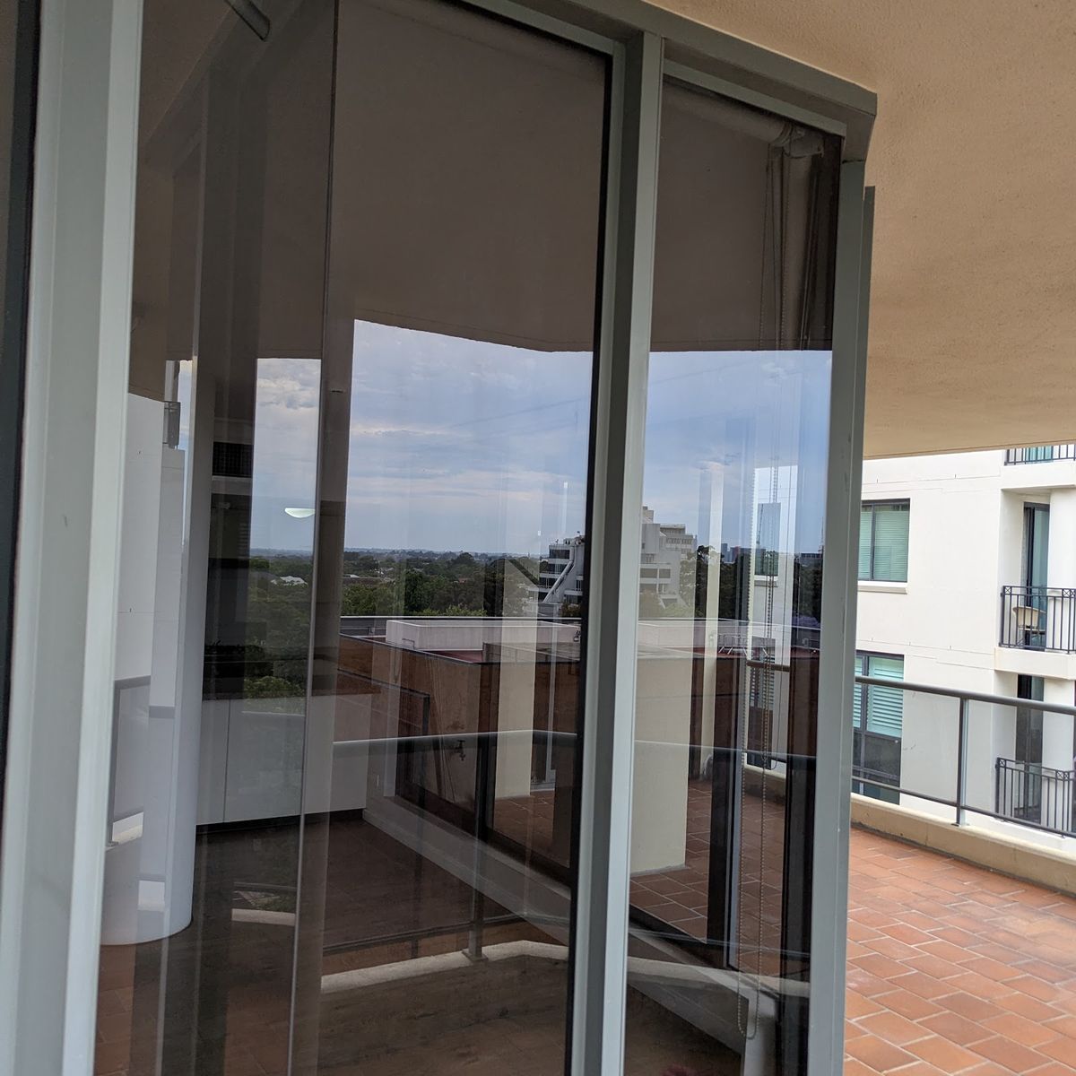 Laundry and balcony cleaned by Royal Home Cleaning